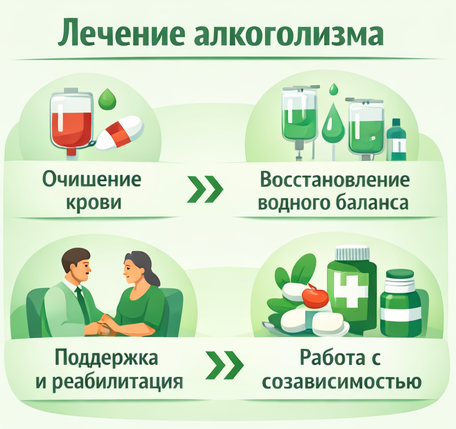 лечение алкоголизма в Губкинском этапы